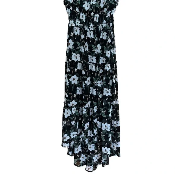 New Francesca’s Gorgeous Sleeveless High Low Maxi Dress With Adjustable Straps - Picture 9 of 14